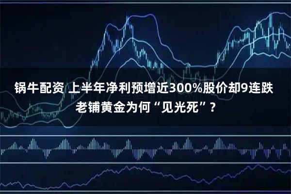 锅牛配资 上半年净利预增近300%股价却9连跌 老铺黄金为何“见光死”？